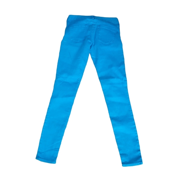 Express Jeans 0 Legging Neon Blue Skinny. Dimensions waist 27", rise 6",… - Picture 2 of 2